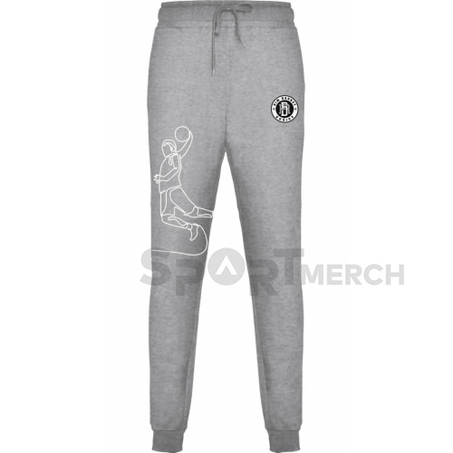 TEPLÁKY DUNK GREY RIM BASKET